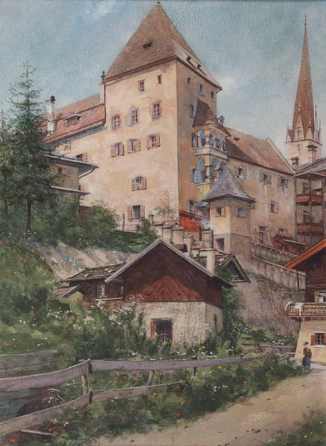 Carl Pippich - Altes Schloss in Kitzbühel