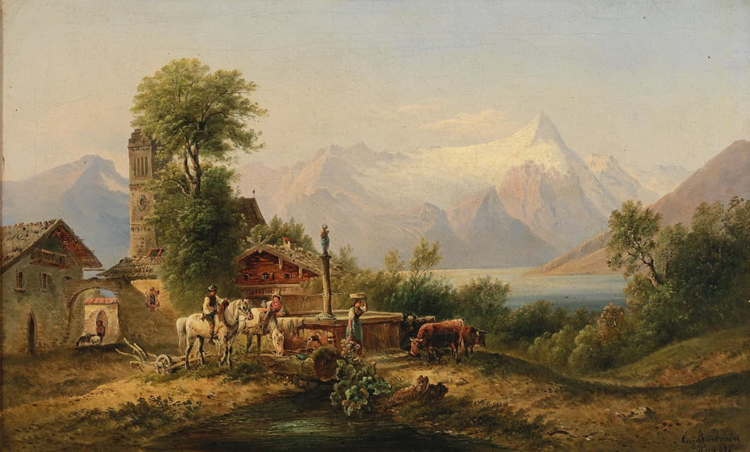 Emil Barbarini - Bei Zell am See