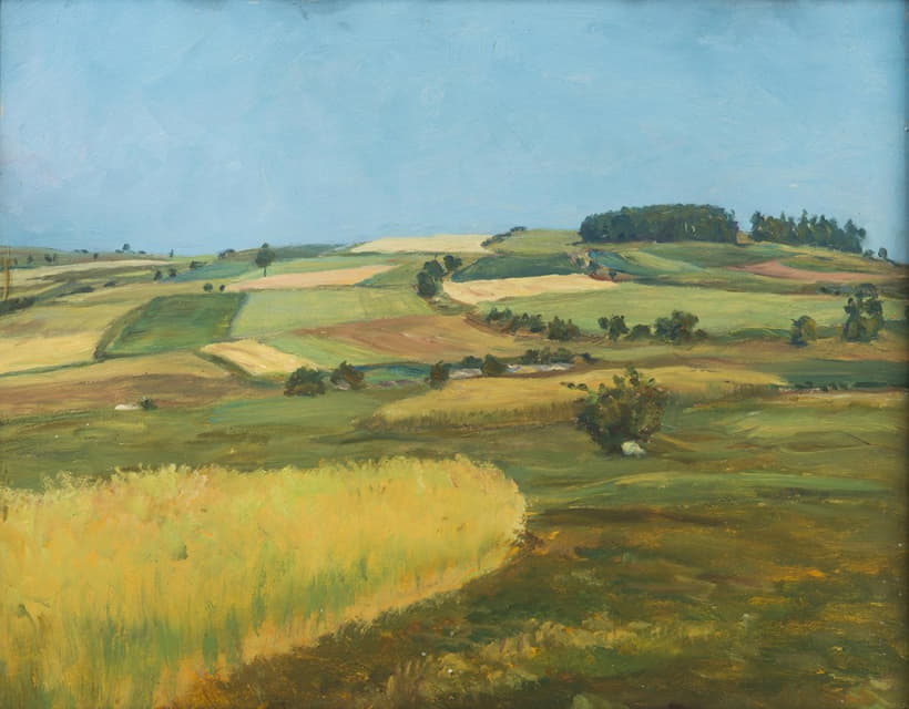 František Kaván - Mountain Fields