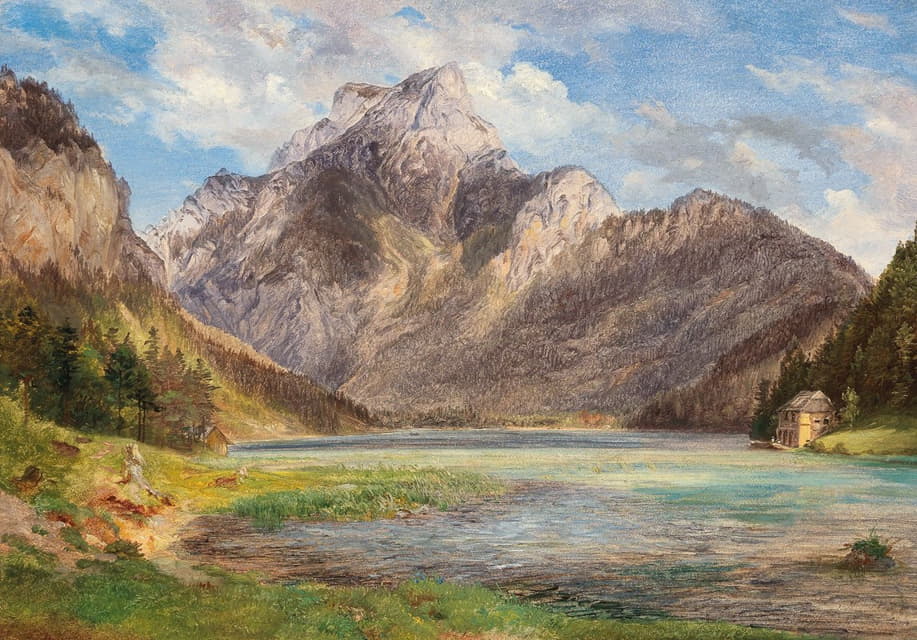 Friedrich Loos - Mountain Lake