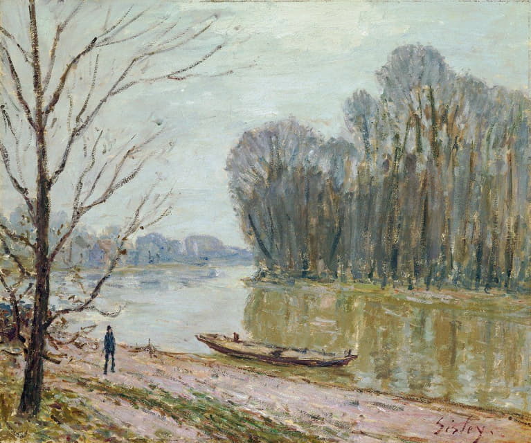 Alfred Sisley - The Loire