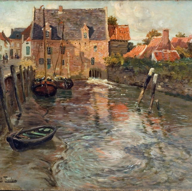 Frits Thaulow - Low Water