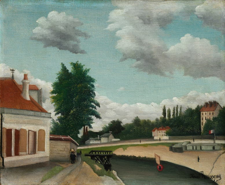 Henri Rousseau - Outskirts of Paris