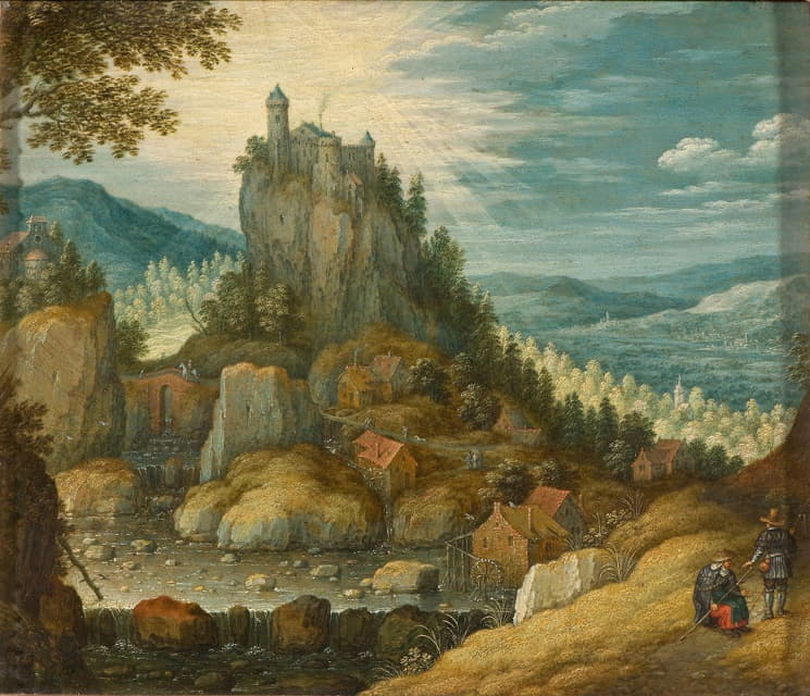 Marten Ryckaert - Landscape with a Fortress