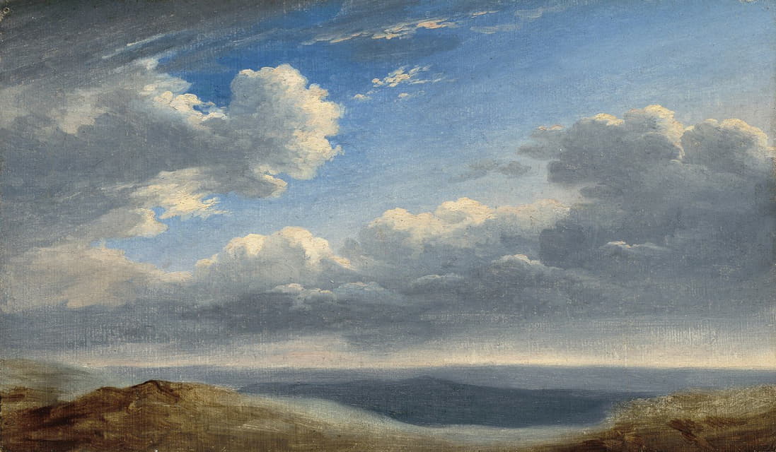 Pierre-Henri de Valenciennes - Study of Clouds over the Roman Campagna