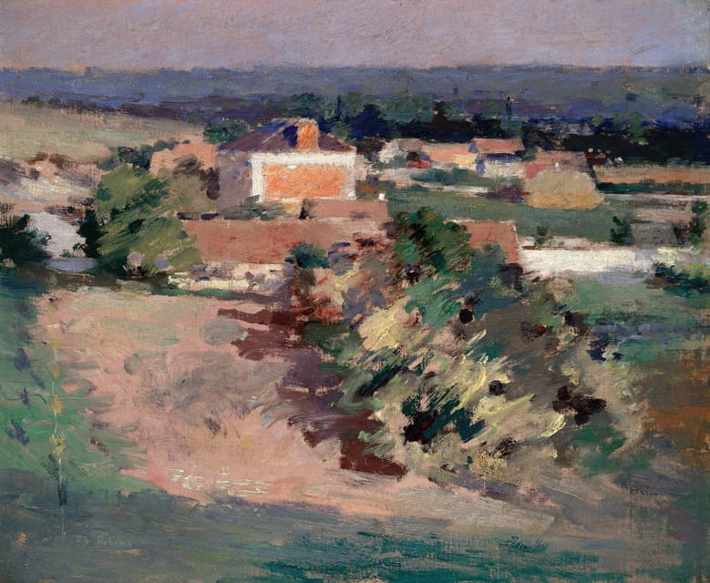 Theodore Robinson - The Red House