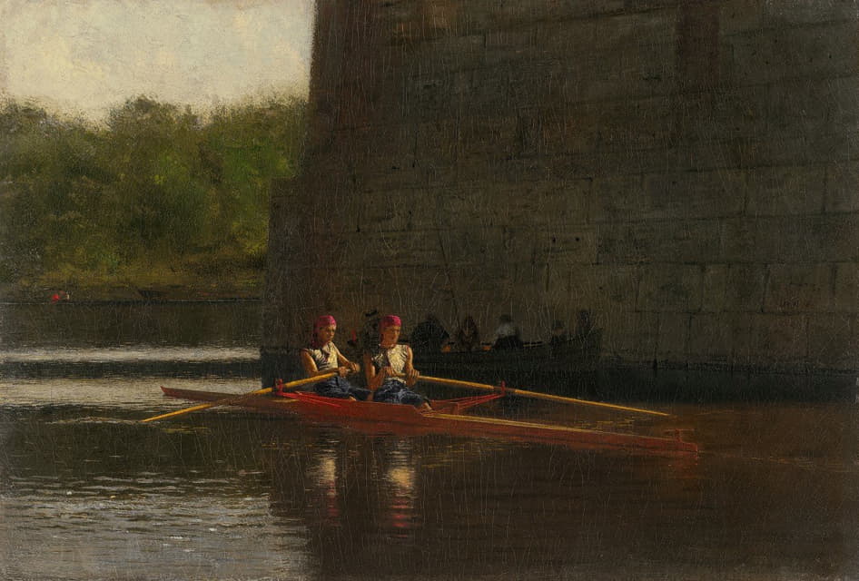 Thomas Eakins - The Oarsmen (The Schreiber Brothers)