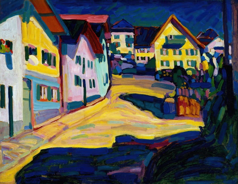 Wassily Kandinsky - Murnau, Burggrabenstrasse 1, 1908
