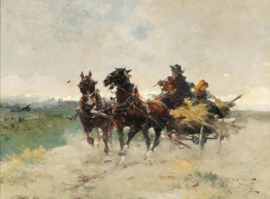 Alfredo Tominz - Returning Home From The Fields