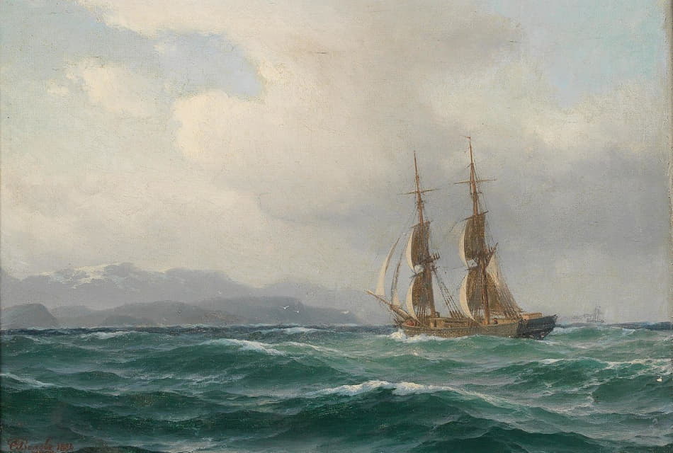 Carl Emil Baagøe - Maritime Painting