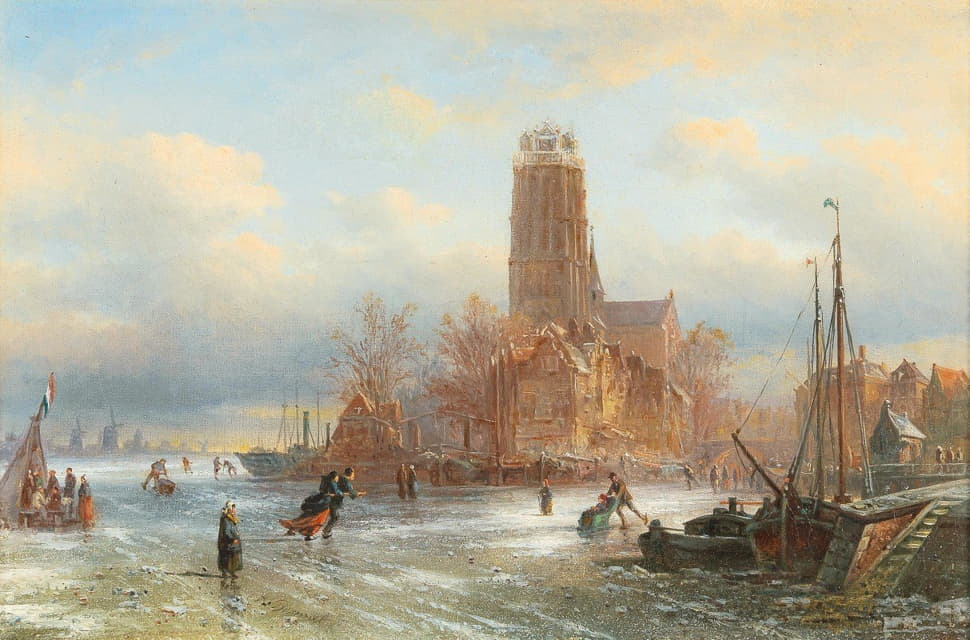Elias Pieter van Bommel - Motif Of Dordrecht