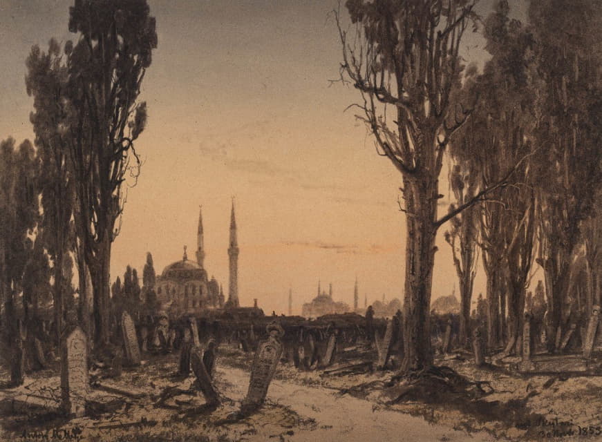 土耳其公墓。斯库塔里