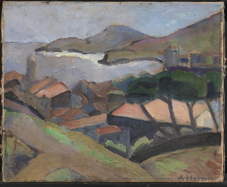 Astrid Holm - View of Collioure
