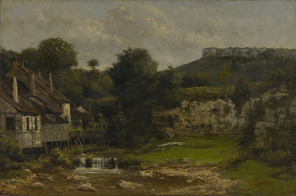 Cherubino Patà - The Mill at the Loue