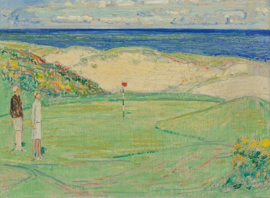 Childe Hassam - East Course, Maidstone Club