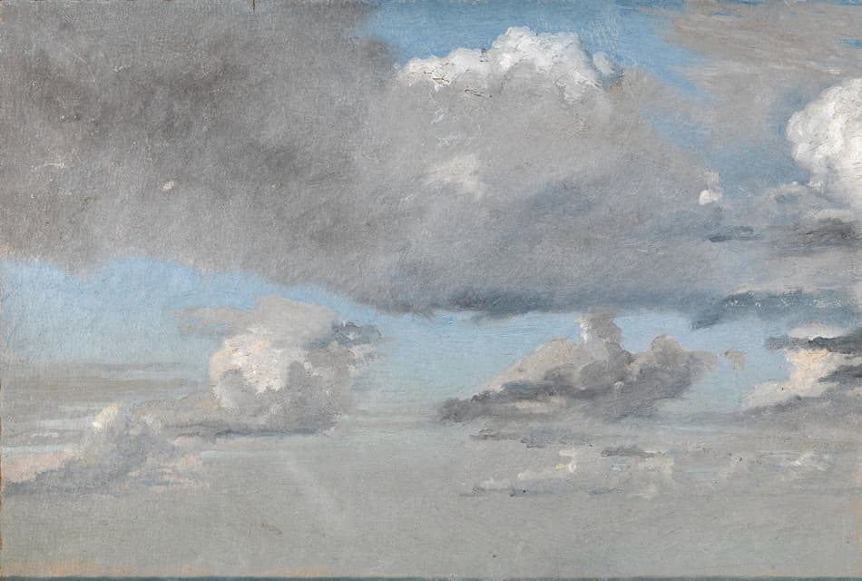 Christen Købke - Studie af skyer