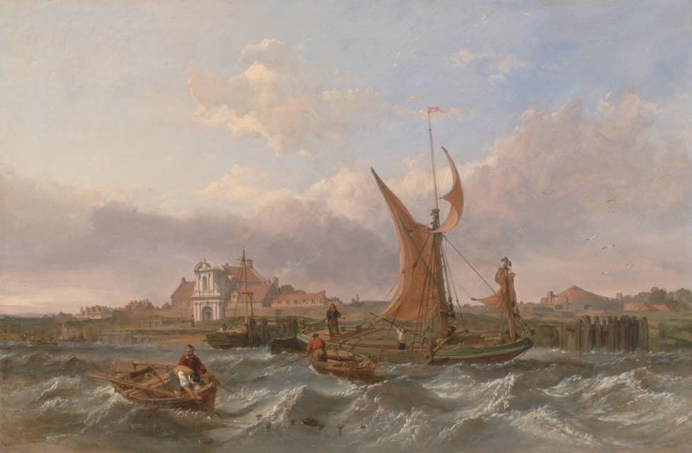 Clarkson Stanfield - Tilbury Fort–Wind Against the Tide