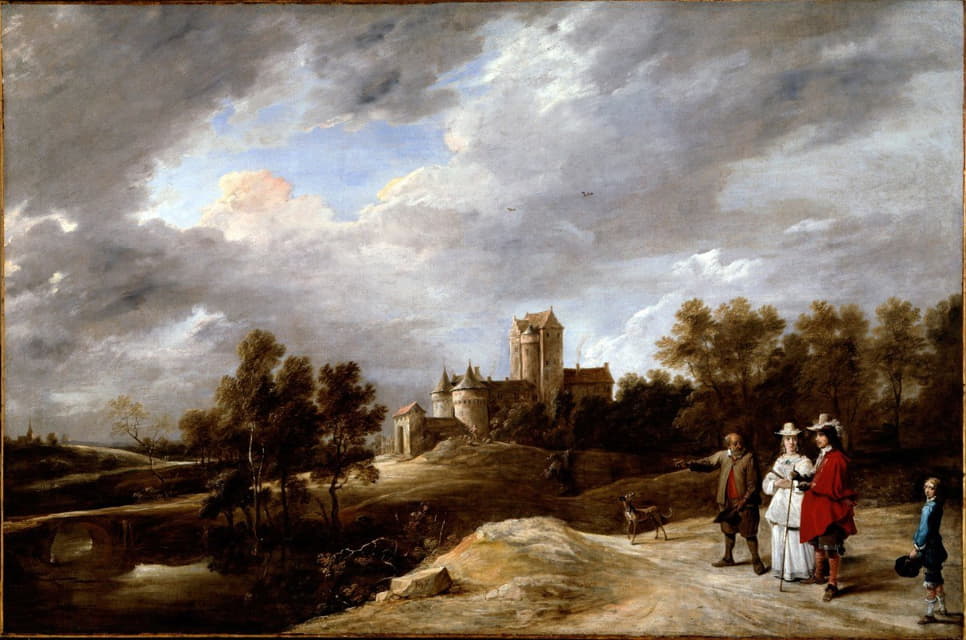 David Teniers The Younger - A Castle and its Proprietors