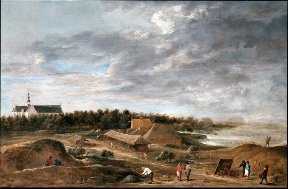 David Teniers The Younger - Brickmakers near Hemiksem