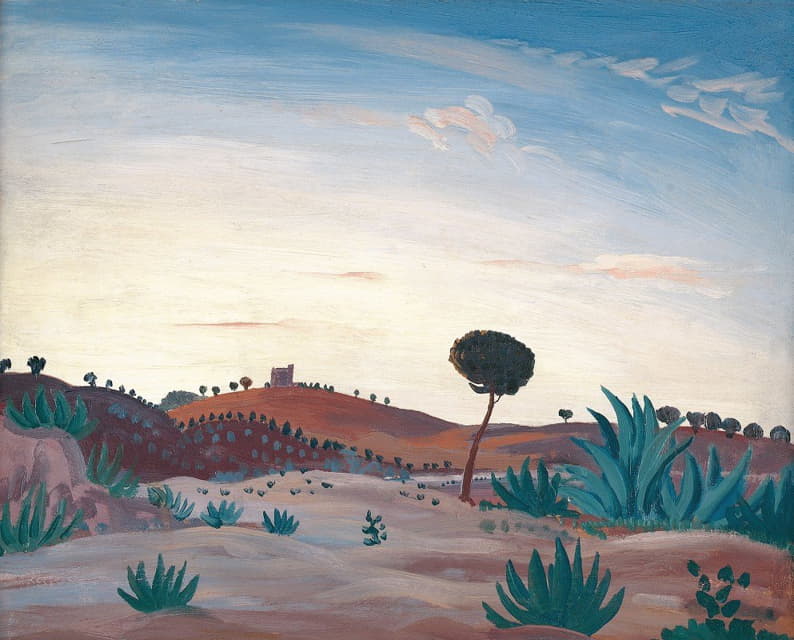 James Dickson Innes - Spanish landscape