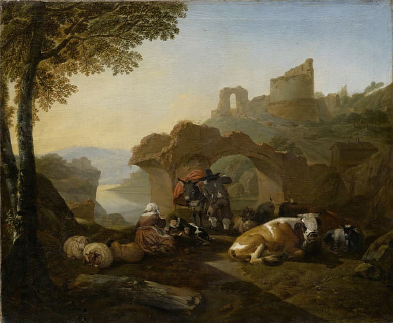 Johann Heinrich Roos - Shepherds Resting