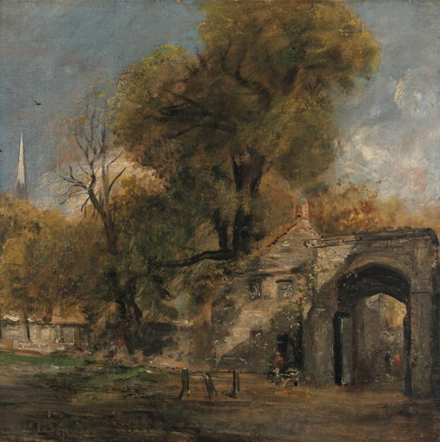 John Constable - Harnham Gate, Salisbury
