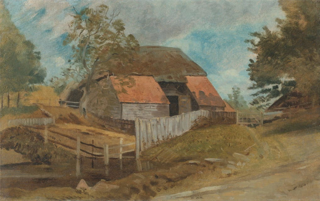 Lionel Constable - Old barn