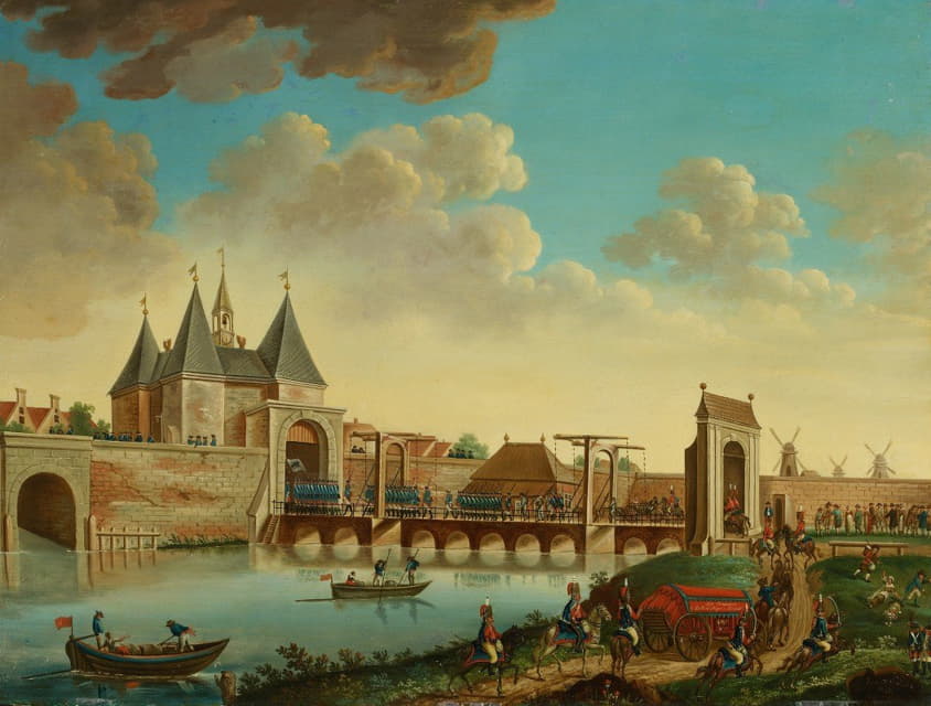 1787年10月10日普鲁士军队入侵阿姆斯特丹