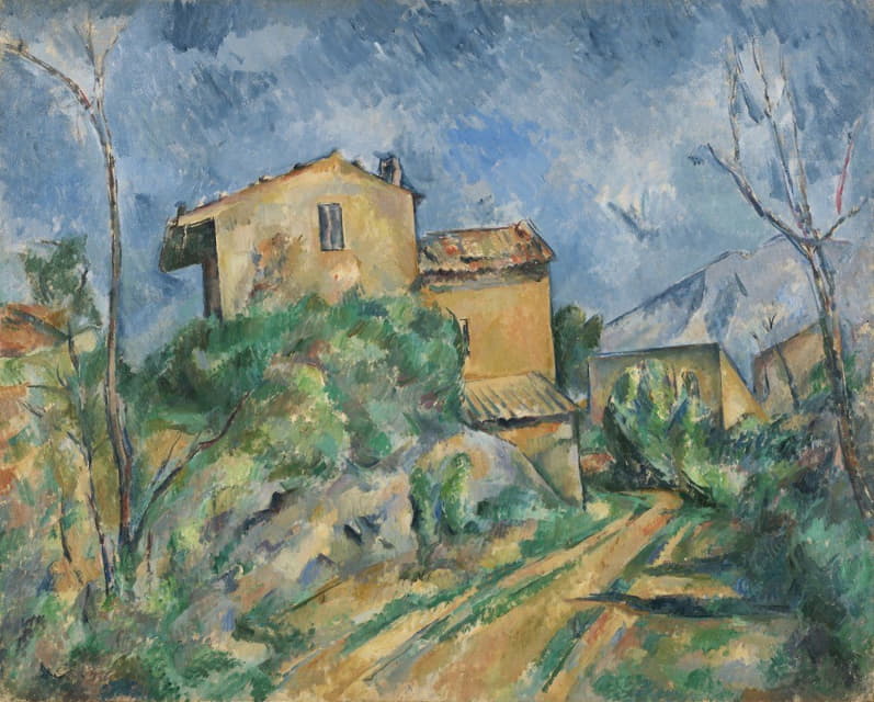 Paul Cézanne - Maison Maria with a View of Château Noir