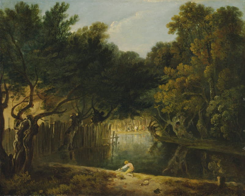 Richard Wilson - View of the Wilderness in St. James’s Park