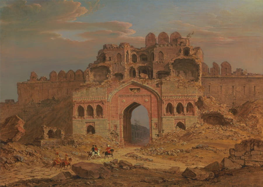Robert Smith - Inside the Main Entrance of the Purana Qila, Delhi
