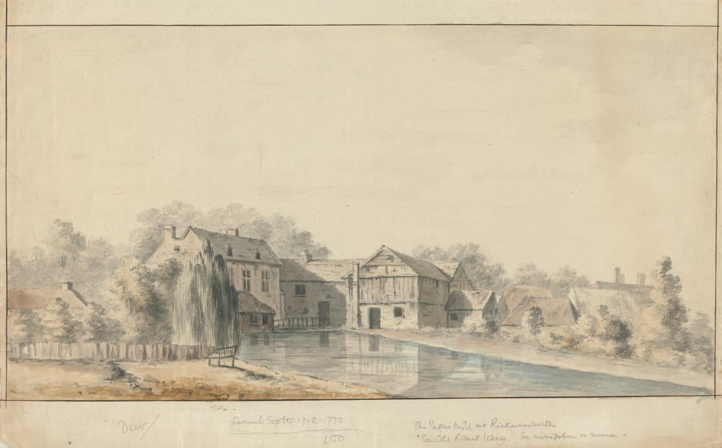 Robert Udney - The Paper Mill at Rickmansworth