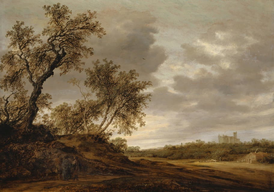 Jacob Salomonsz. van Ruysdael - On the Way to Emmaus