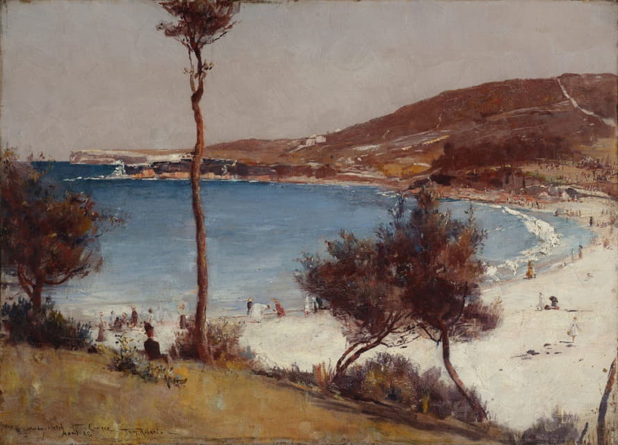 Tom Roberts - Holiday sketch at Coogee