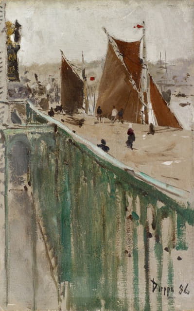 Anonymous - At the Port of Dieppe