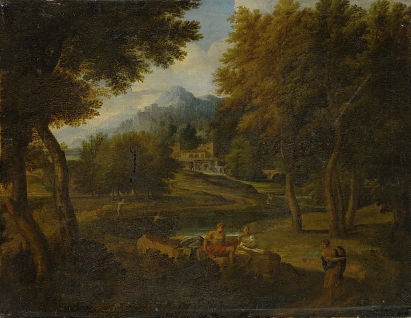 Anonymous - Landscape with Bathers