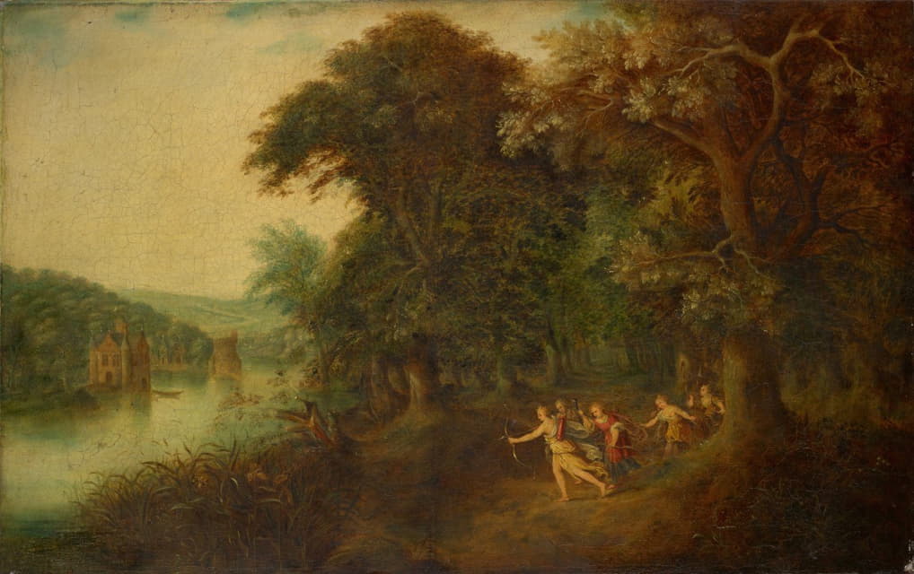 Anonymous - Landscape with Hunt and Diana