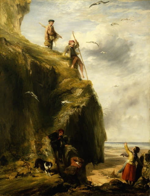 William Collins - Returning from the Haunts of the Seafowl