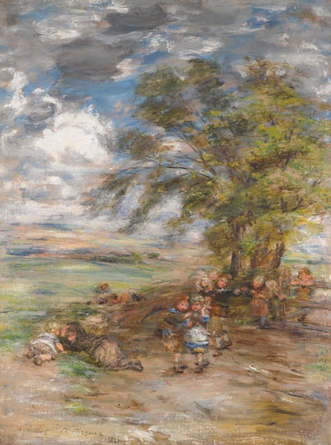William Mctaggart - The Uncertain Glory Of An April Day