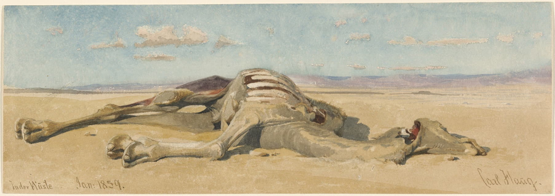 Carl Haag - In der Wüste (In the Desert)