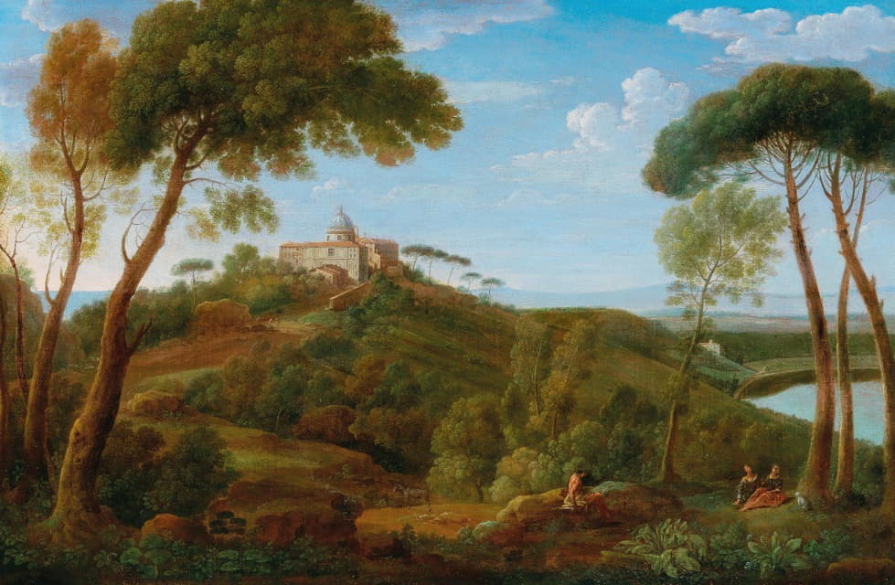Henrik Frans van Lint - Castel Gandolfo