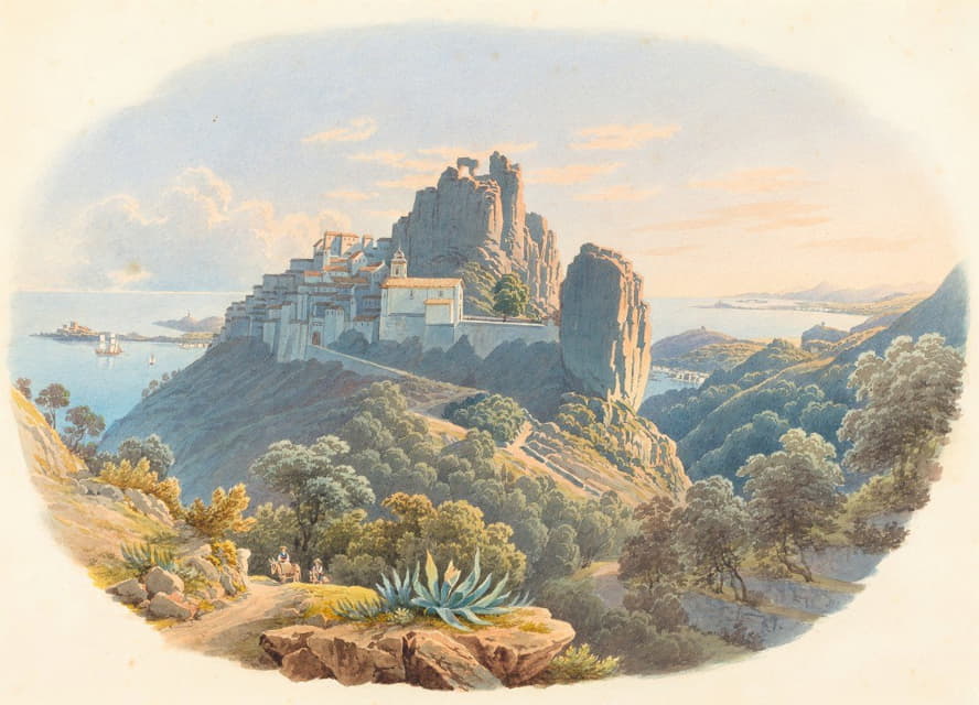 尼斯附近的埃兹城堡