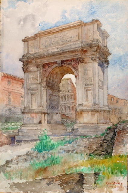 Cass Gilbert - Arch of Titus, Rome