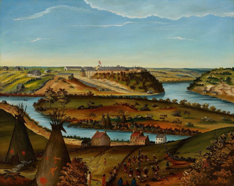 Edward K. Thomas - View of Fort Snelling