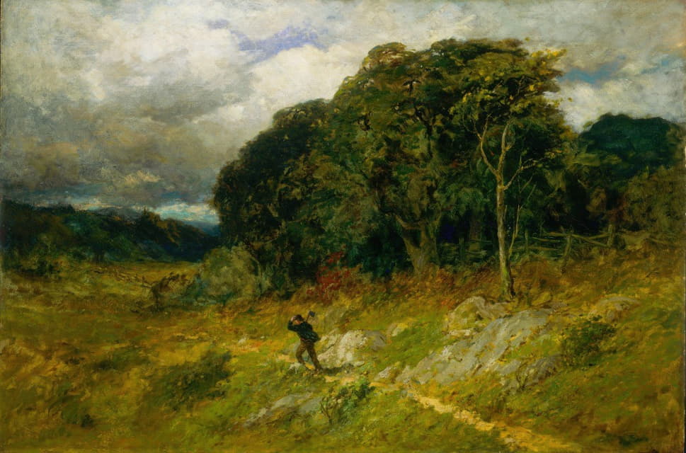 Edward Mitchell Bannister - Approaching Storm