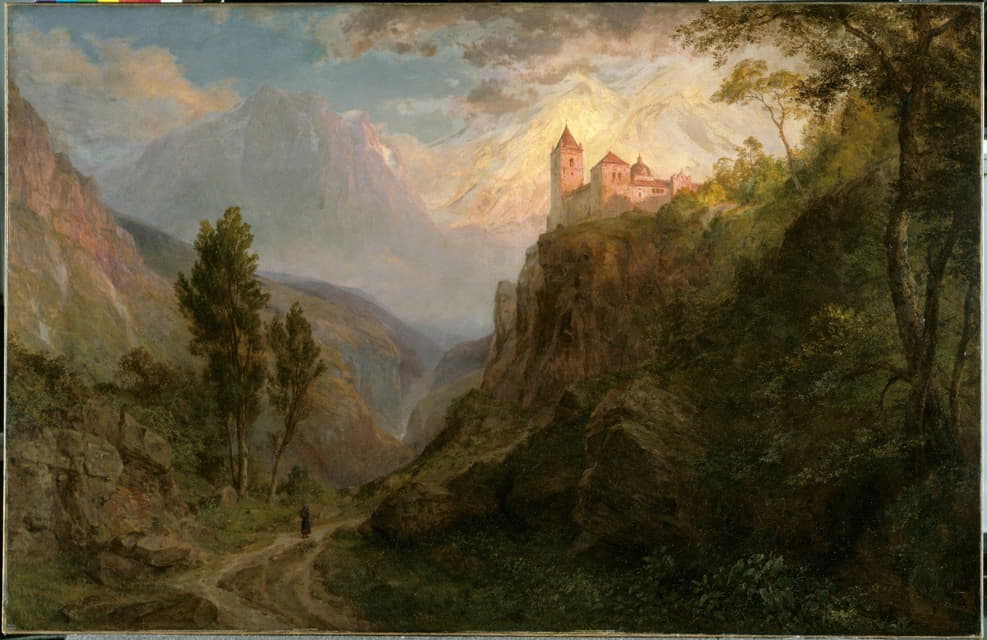 Frederic Edwin Church - The Monastery of San Pedro (Our Lady of the Snows)