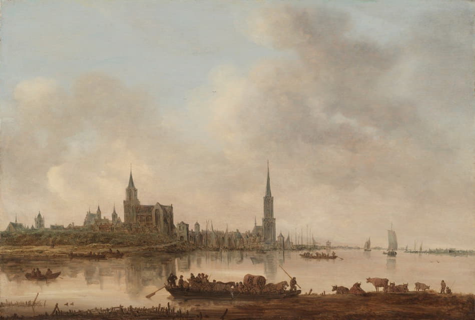Jan van Goyen - View of Emmerich