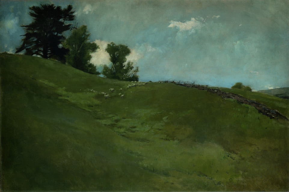 John White Alexander - Landscape, Cornish, N.H.