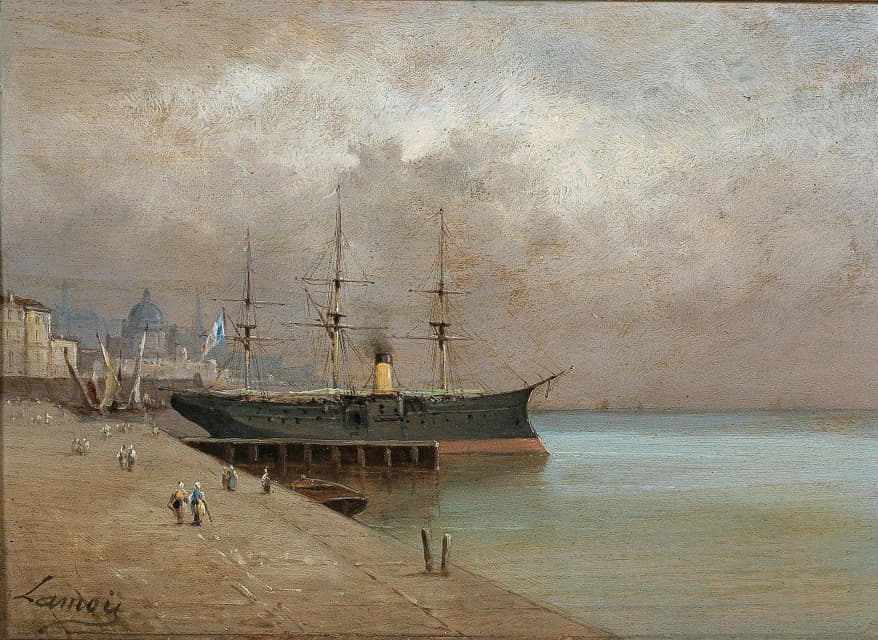 Lannóy - In a French Port