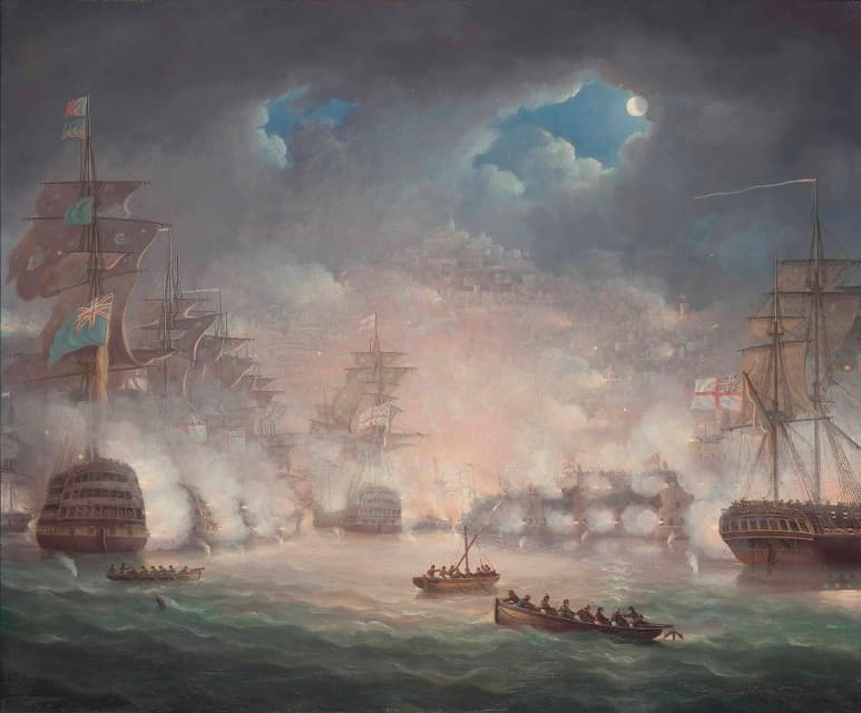1816年8月27日对阿尔及尔的轰炸